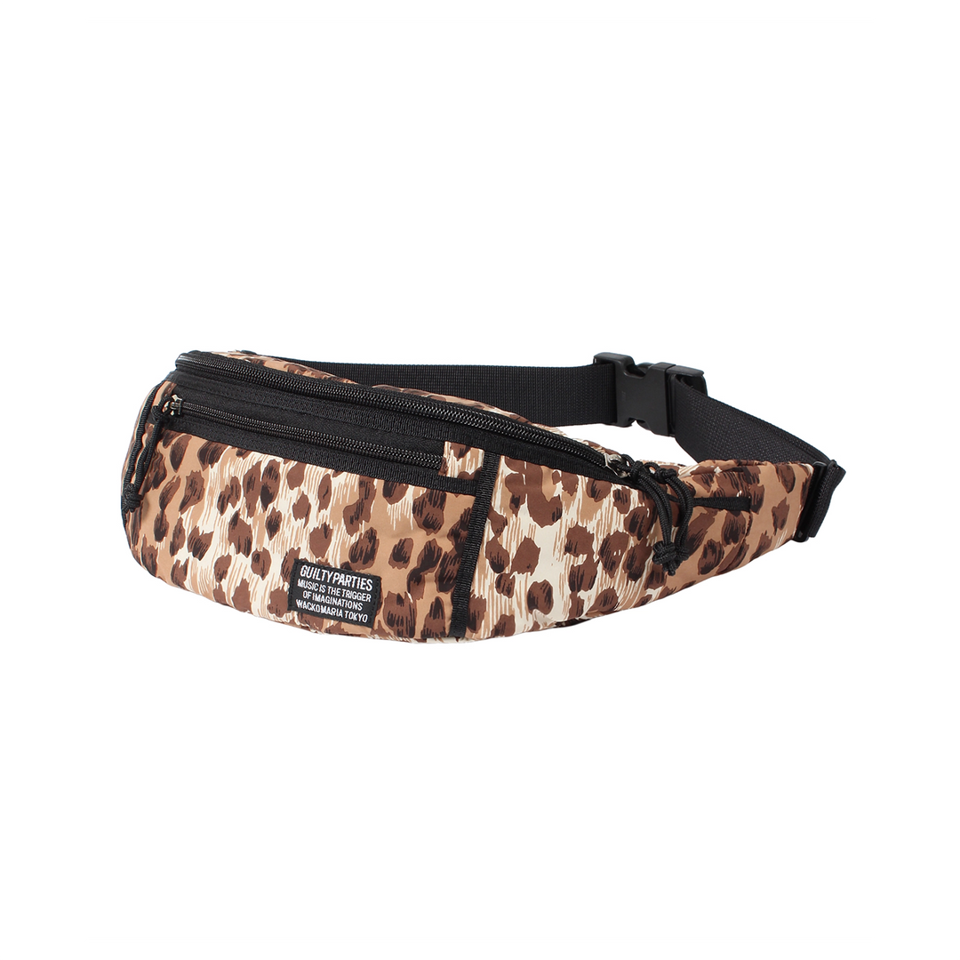 Speak Easy Leopard Waist Pouch Type-2 | Beige