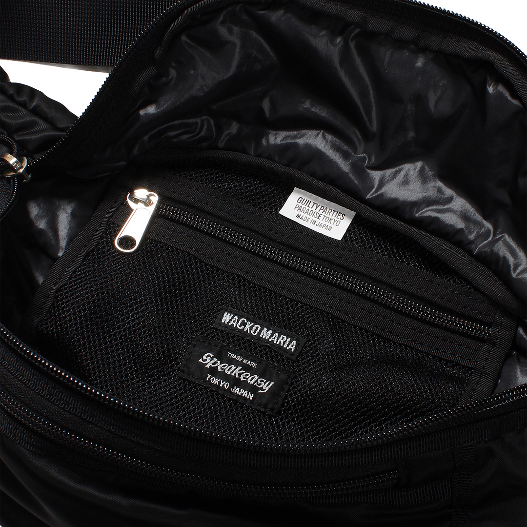 Wacko Maria x Speak Easy Waist Pouch | Black Wacko Maria x Speak Easy Waist Pouch | Black