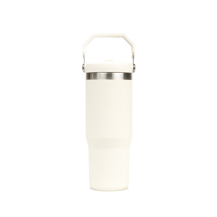 Adventure Classic Flip Straw Tumbler 30oz | Cream