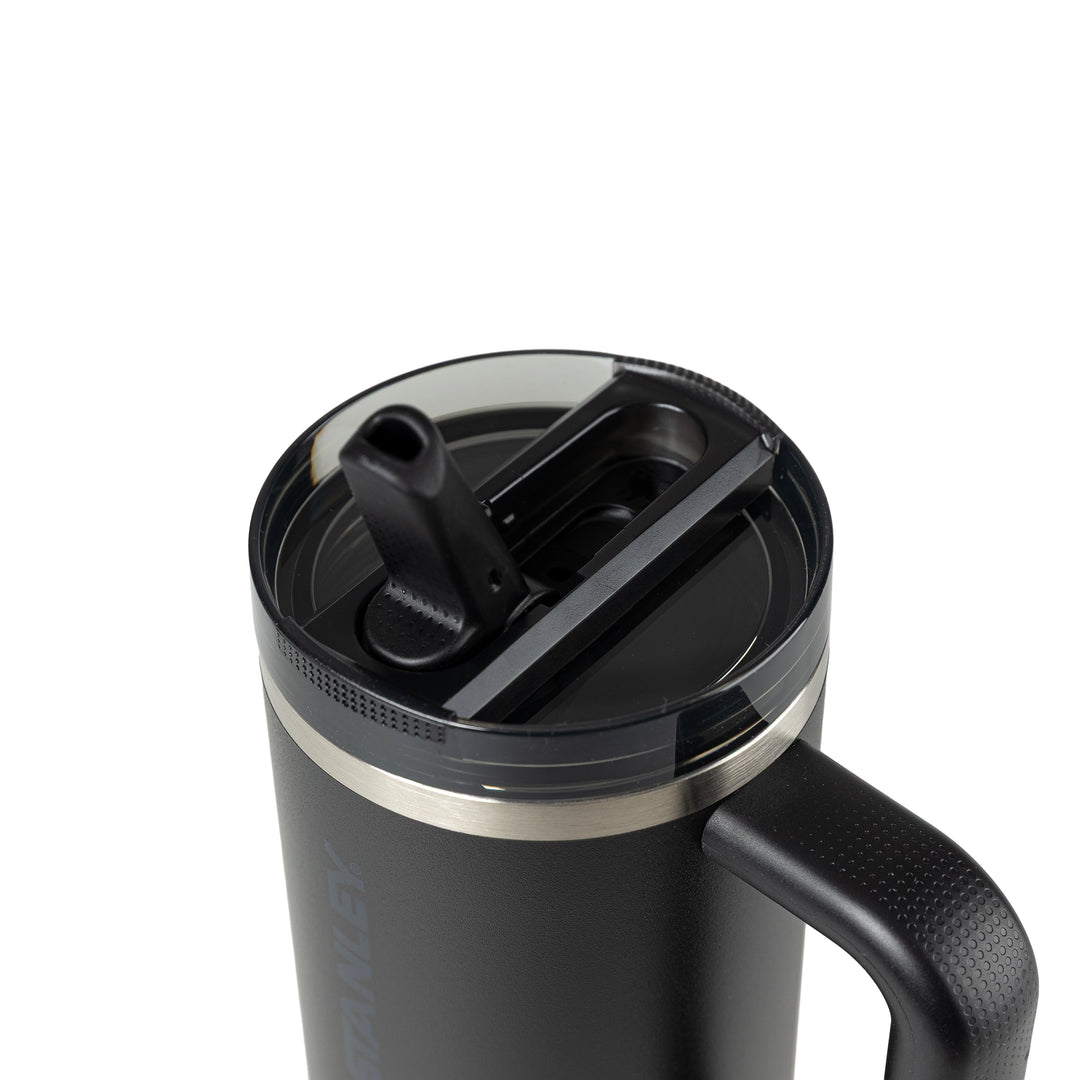 Quencher ProTour Flip Straw Tumbler 30oz | Black