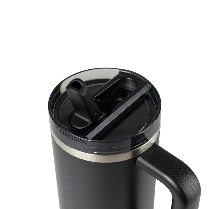 Quencher ProTour Flip Straw Tumbler 30oz | Black