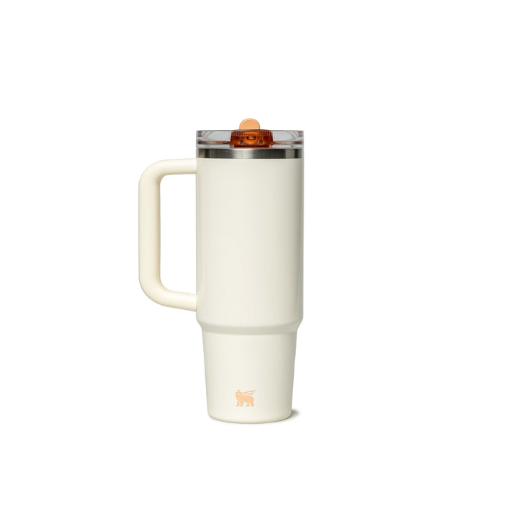 Quencher ProTour Flip Straw Tumbler 30oz | Cream Apricot Gloss