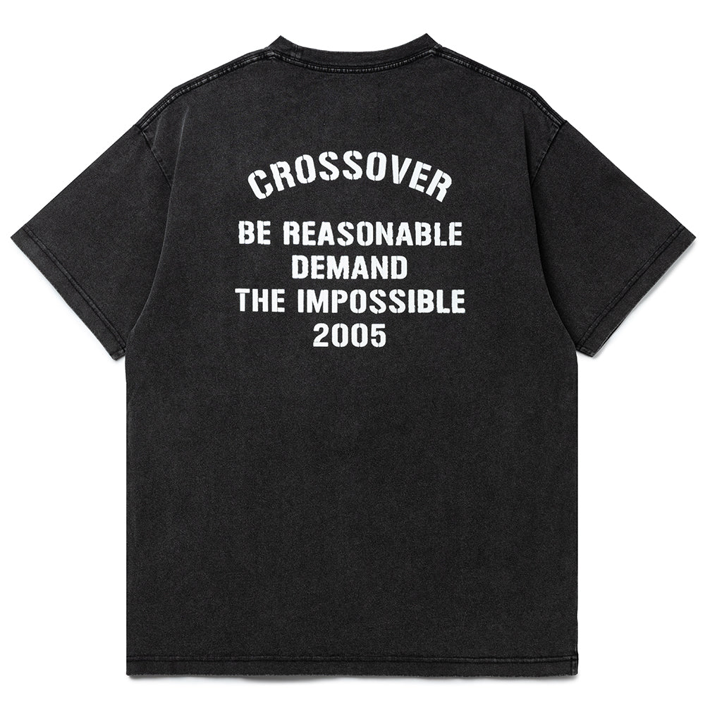 Stencil Military Demand Division Tee | Black Fade