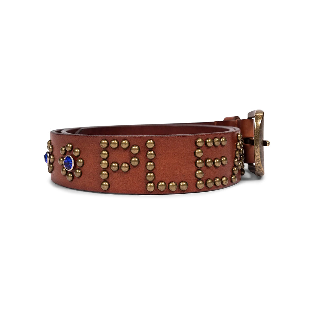 Studded Belt | Brown