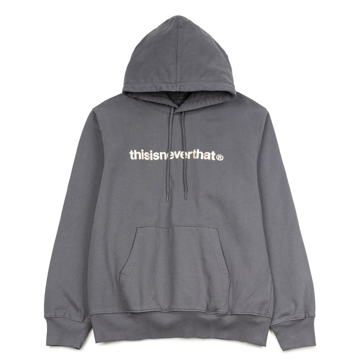 T-Logo Hoodie | Dark Grey