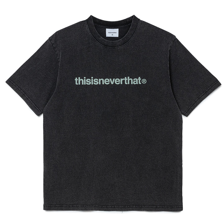 T-Logo Tee | Washed Black