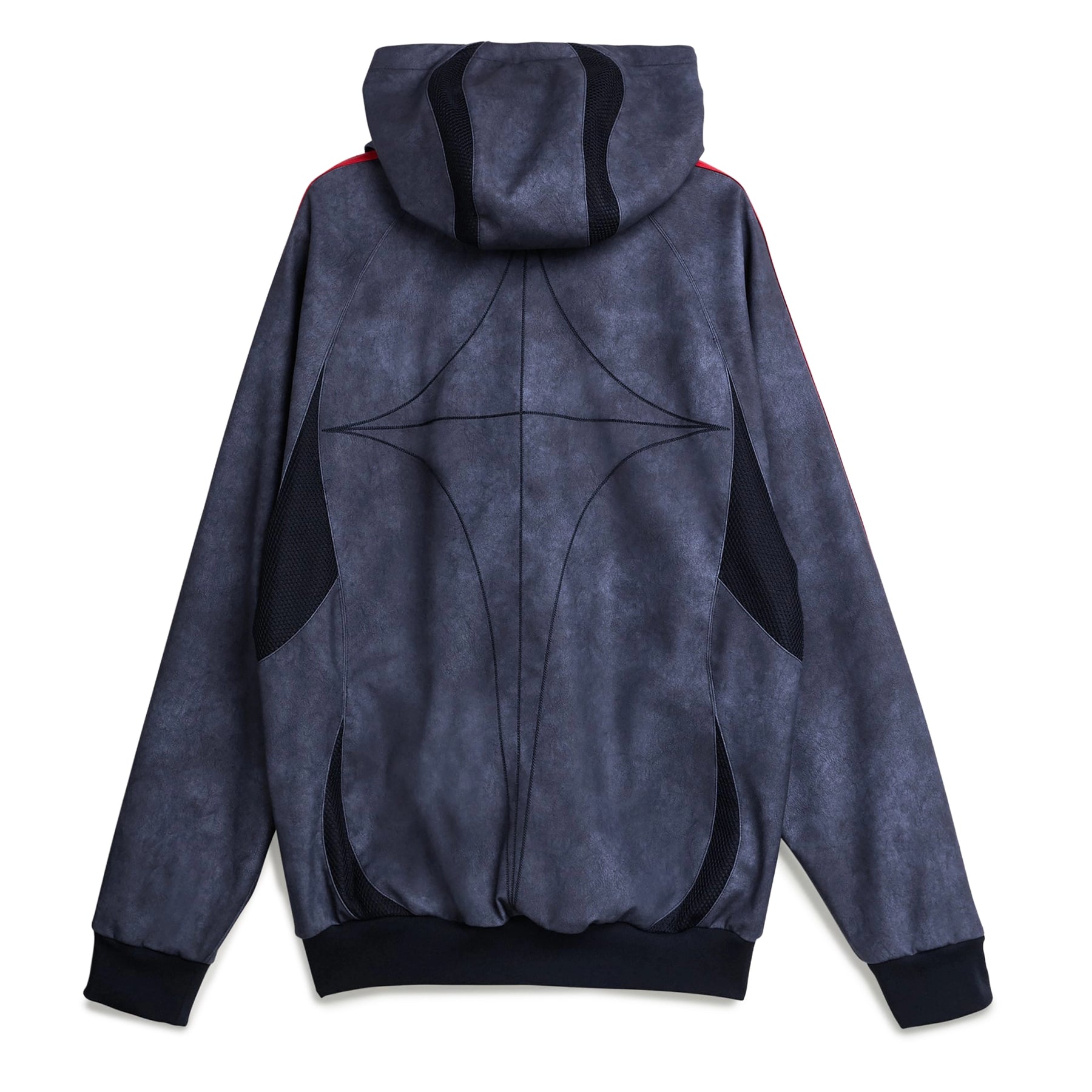 ジャケット・アウター adidas Thug Club Geist PU Leather Jacket Adidas x Thug Club Teamgeist Faux Leather Jacket