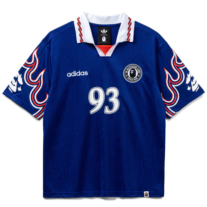 Adidas x Bape® Flame Jersey | Japan Blue