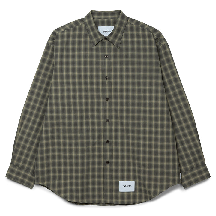 TXT 01 / LS / Poly. Broadcloth. Textile. Of | Olive Drab