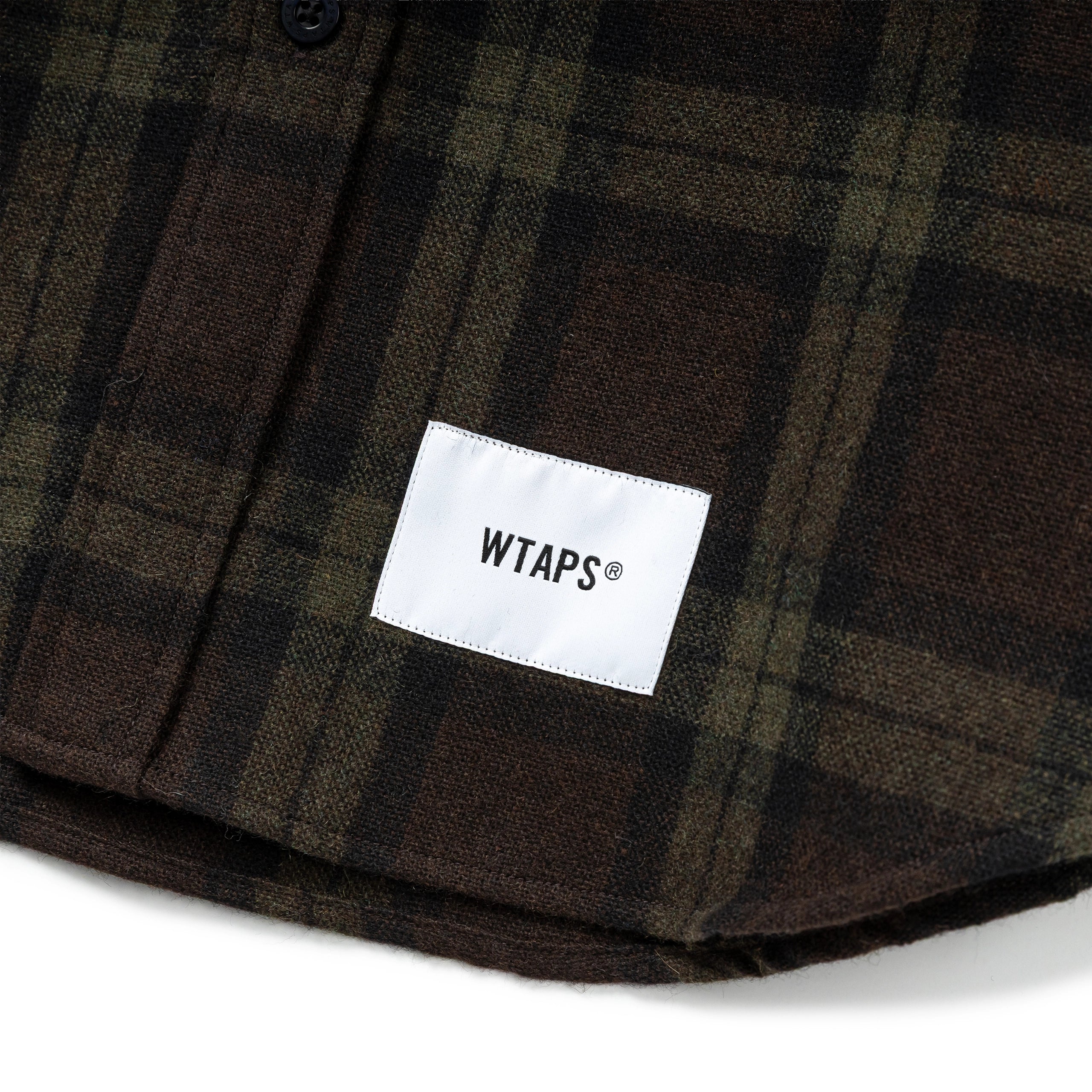 25AW WTAPS TXT 01 LS TWEED TEXTILE OLIVE wtaps 【公式通販】