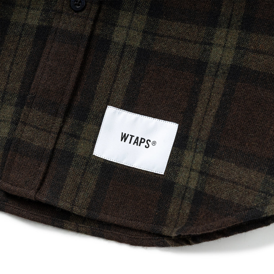 TXT 01 / LS / Wopl. Tweed. Textile. Of | Olive Drab