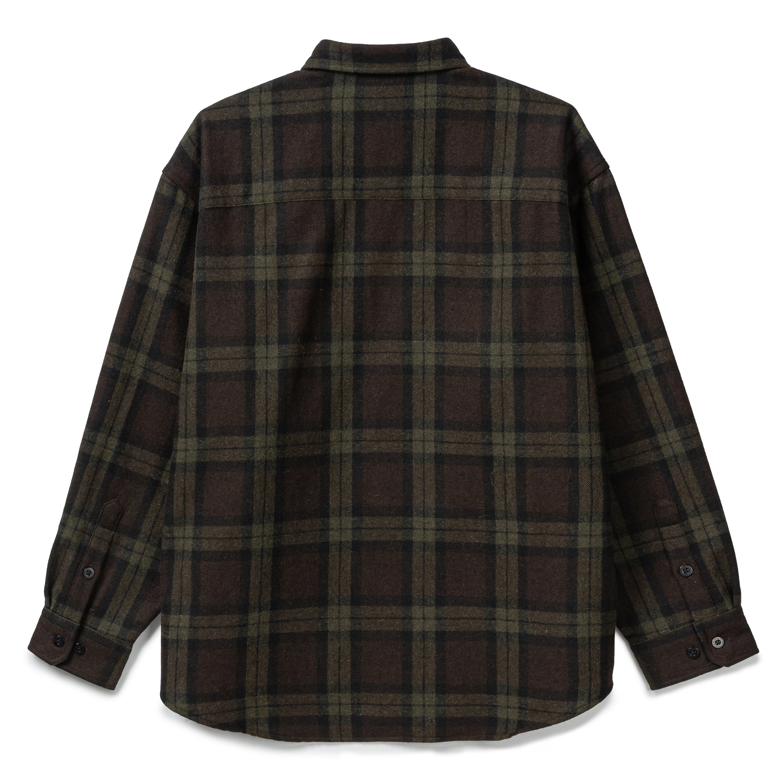 WTAPS TXT 01 ⁄ LS ⁄ Wopl. Tweed. Textile. Of | Navy