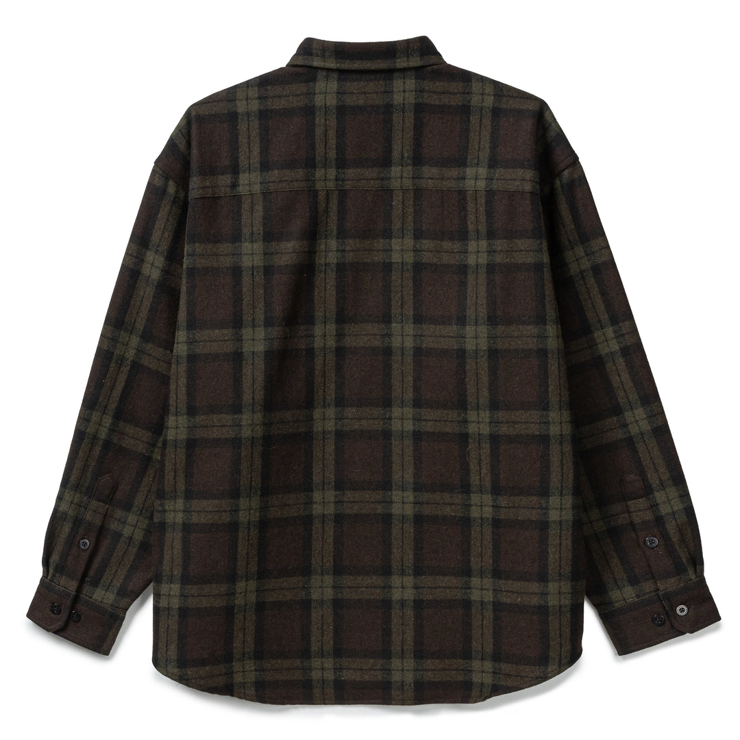 TXT 01 / LS / Wopl. Tweed. Textile. Of | Olive Drab