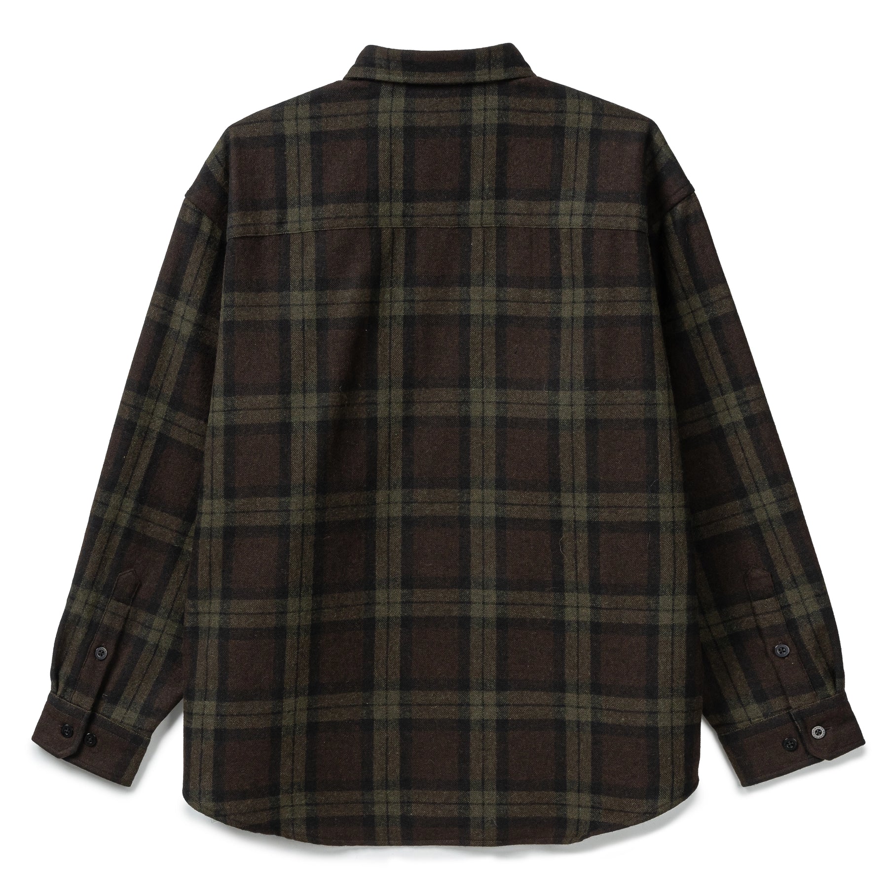 WTAPS TXT 01 / LS / Wopl. Tweed. Textile. Of | Olive Drab WTAPS TXT 01 / LS / Wopl. Tweed. Textile. Of | Olive Drab