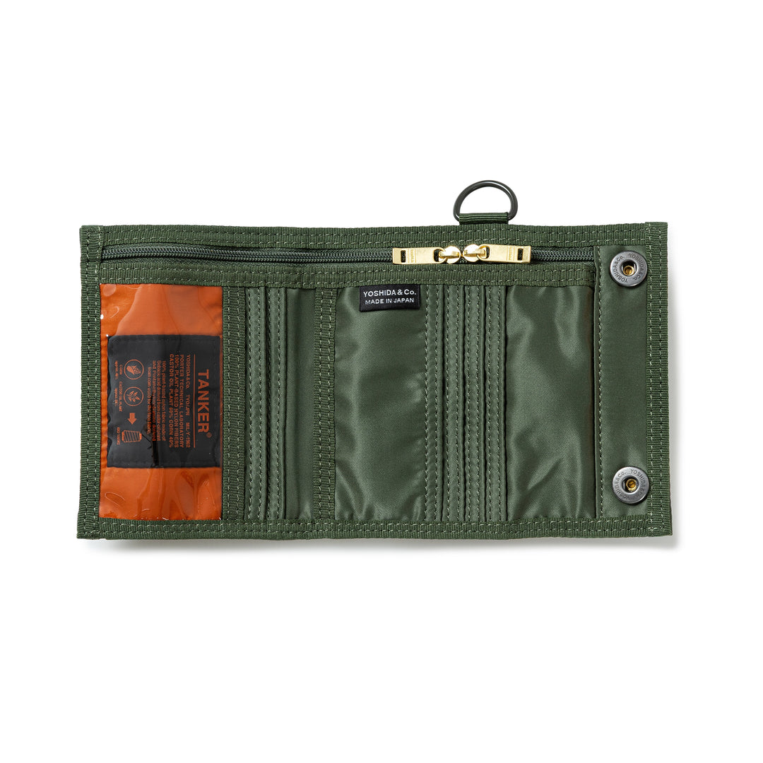 PORTER Tanker Pocket Wallet (M) | Sage Green – CROSSOVER PORTER Tanker Pocket Wallet (M) | Sage Green – CROSSOVER