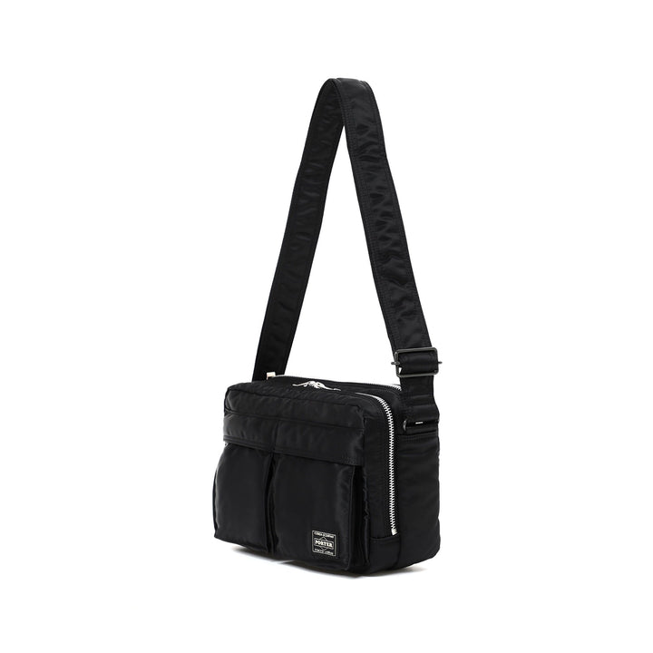 Tanker Sling Bag W Zip | Black