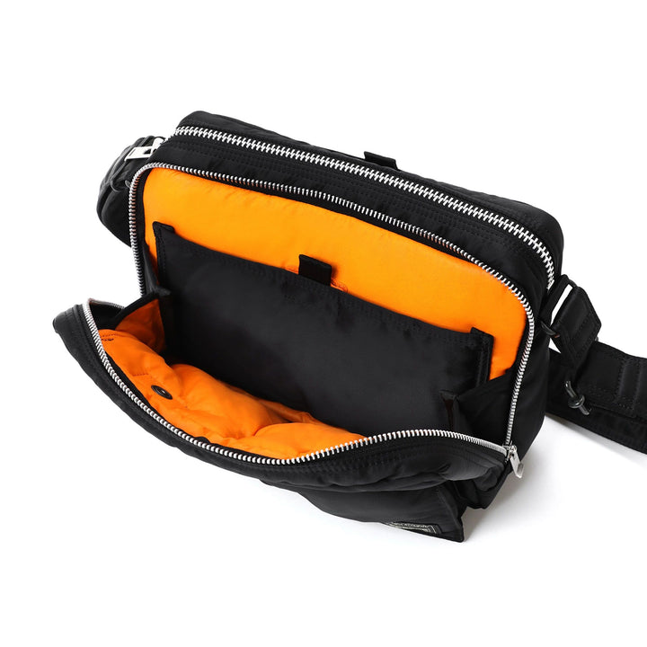 Tanker Sling Bag W Zip | Black