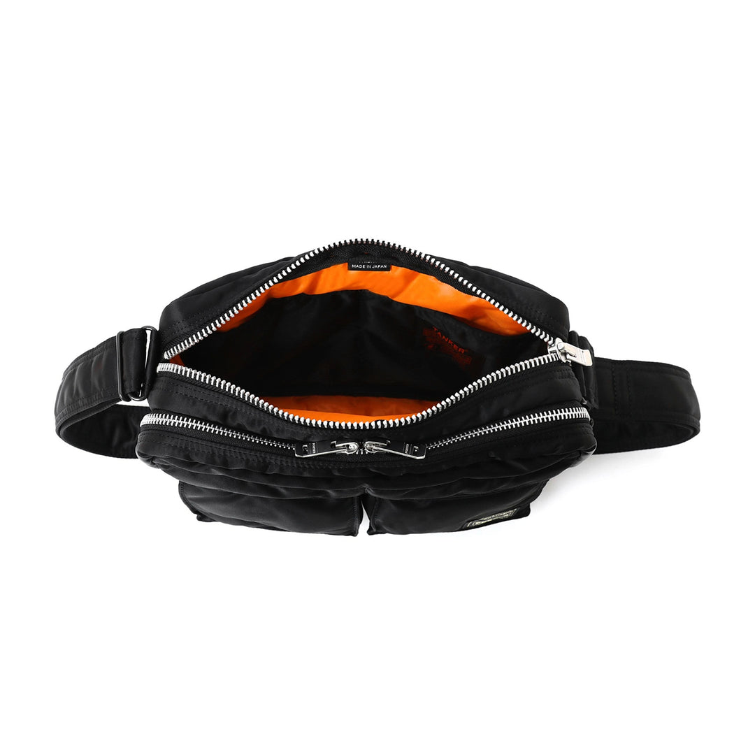 Tanker Sling Bag W Zip | Black