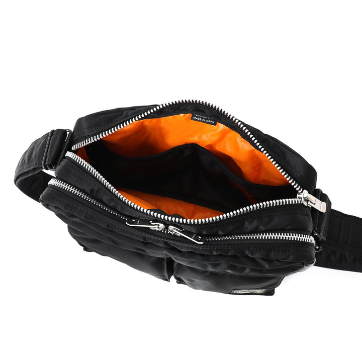 Tanker Sling Bag W Zip | Black