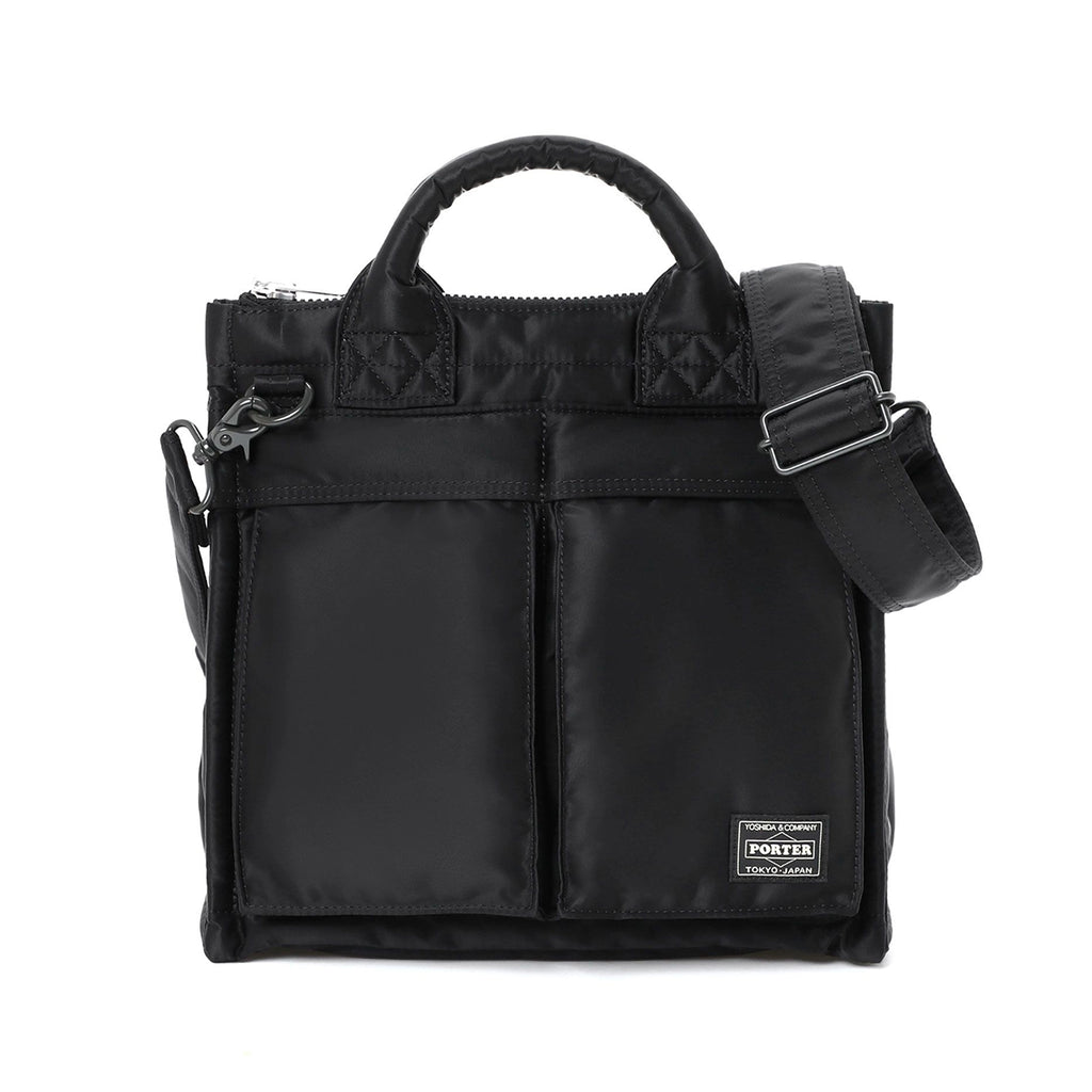 PORTER Tanker Square Tote Bag | Black