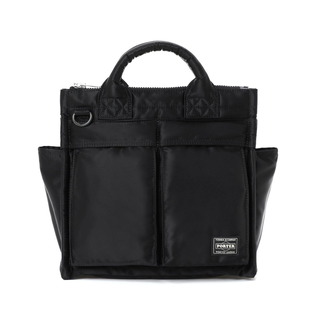 Tanker Square Tote Bag | Black