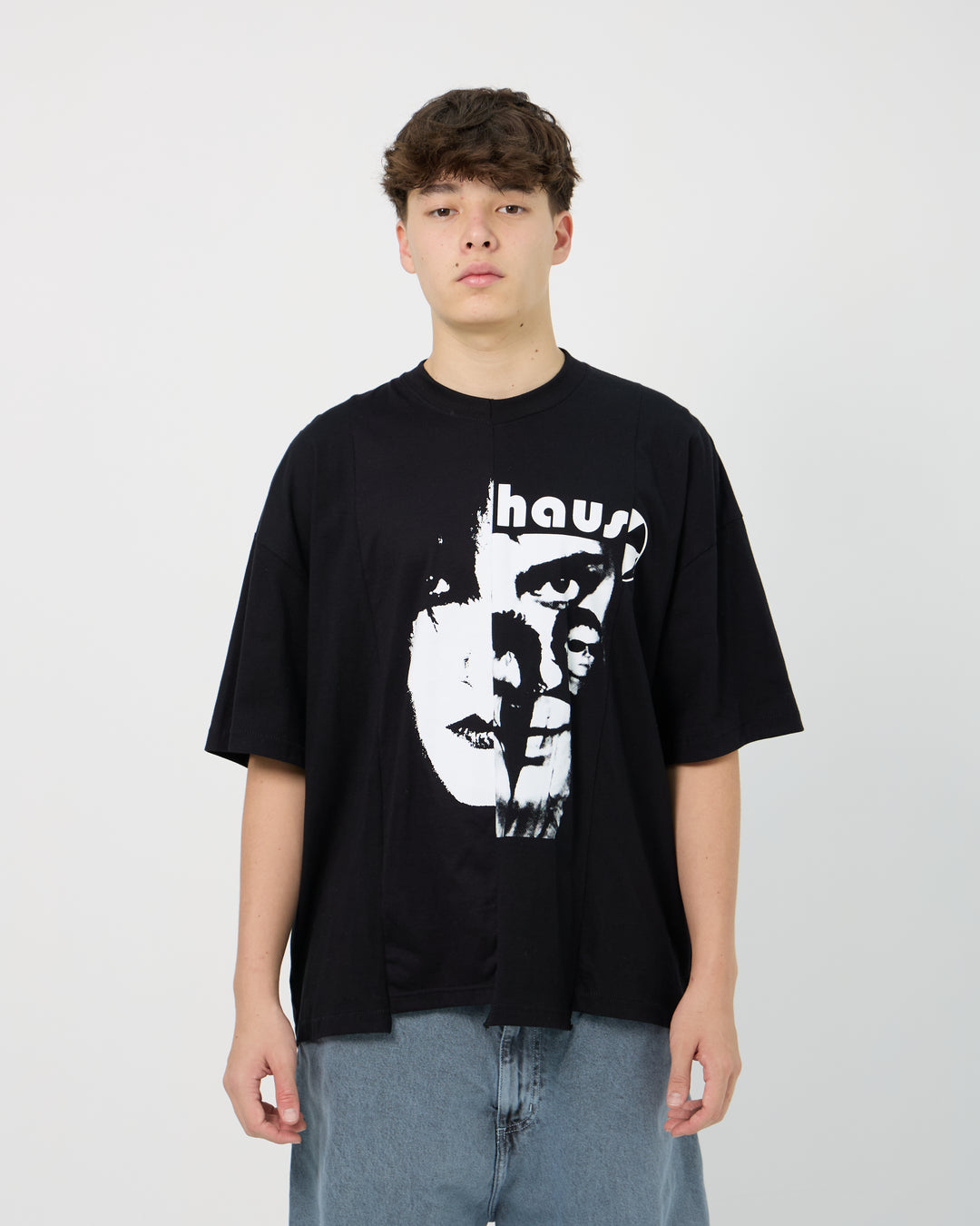 Hybrid Creatures V.2 Eyes Reconstructed OS Tee | Black