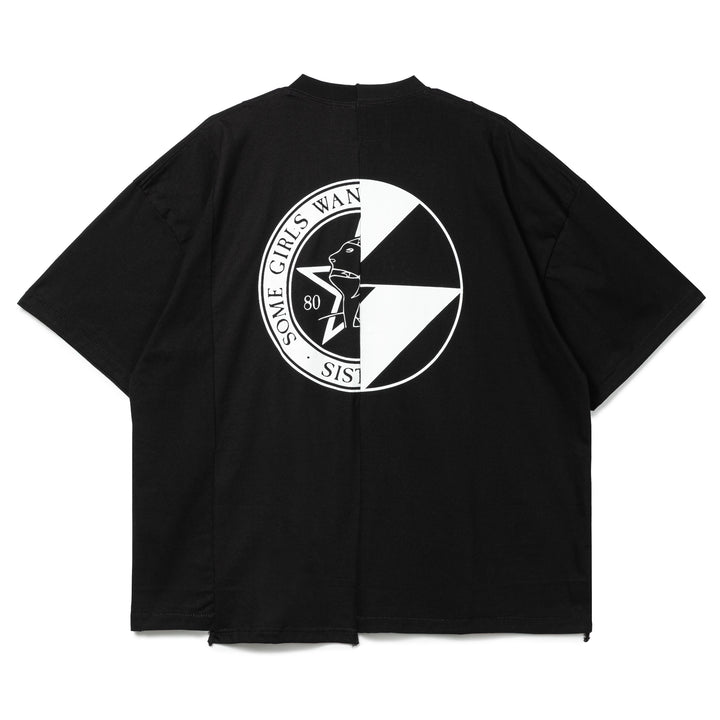 Hybrid Creatures V.2 Eyes Reconstructed OS Tee | Black