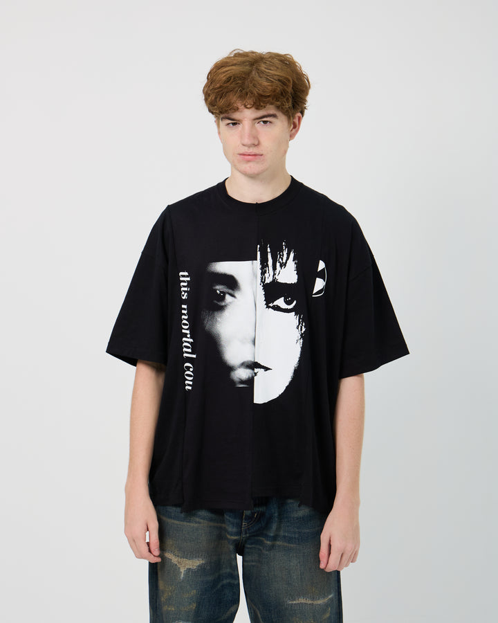 Hybrid Creatures V.2 Face Reconstructed OS Tee | Black