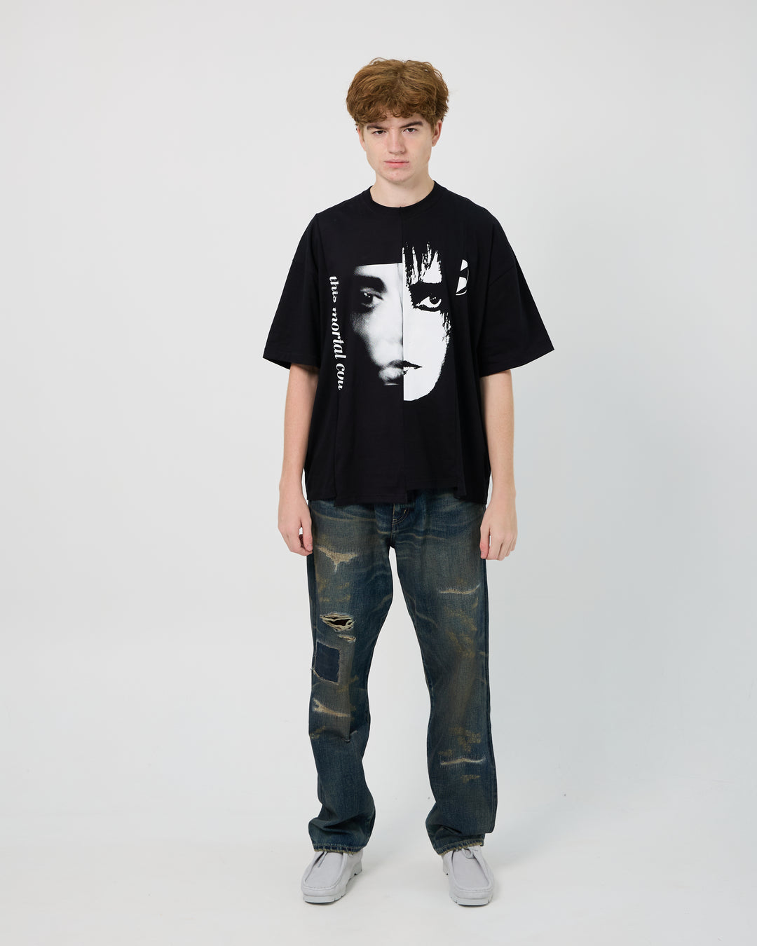 Hybrid Creatures V.2 Face Reconstructed OS Tee | Black