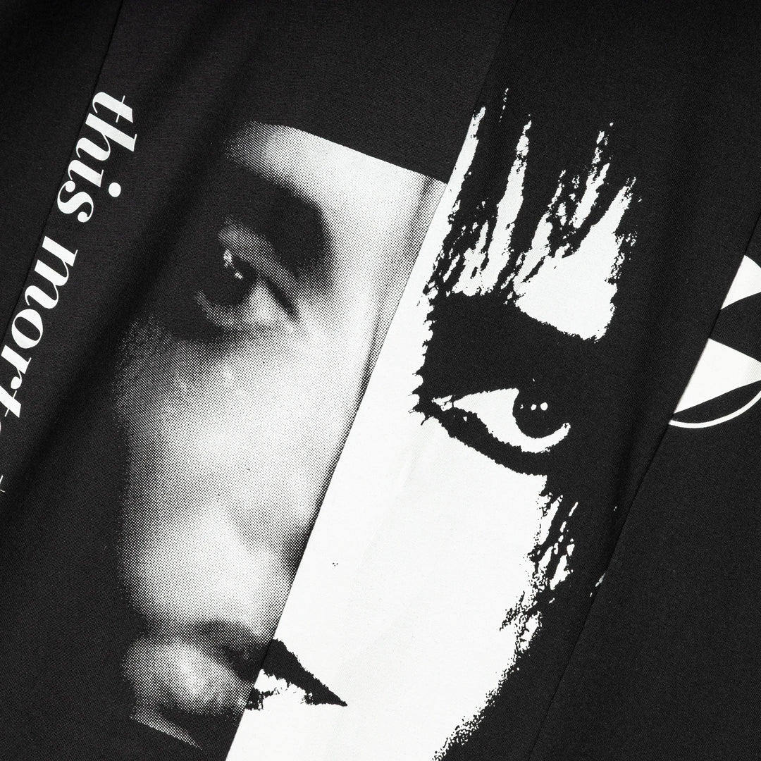 Hybrid Creatures V.2 Face Reconstructed OS Tee | Black