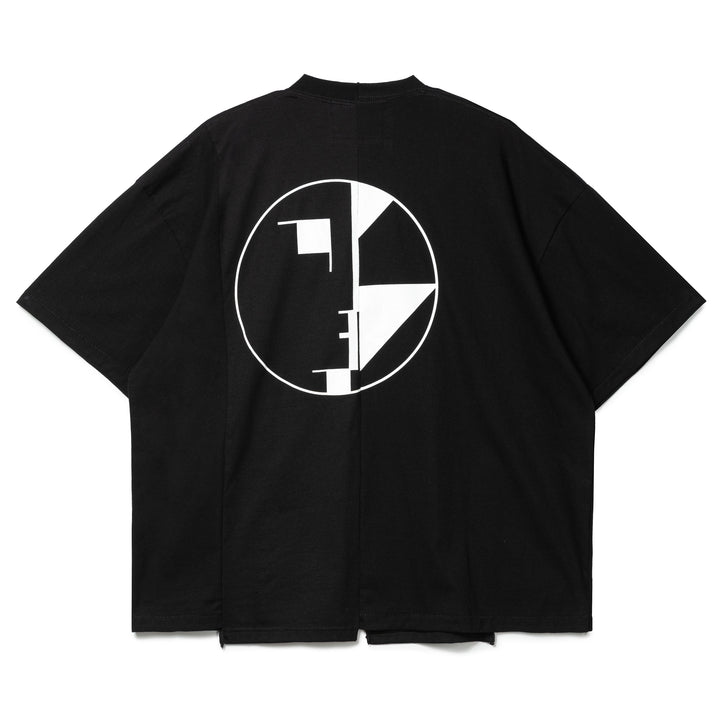 Hybrid Creatures V.2 Face Reconstructed OS Tee | Black