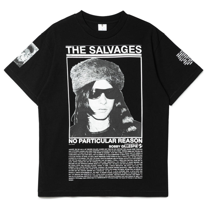 The Salvages x Bobby Gillespie No Particular Reason Tee | Black