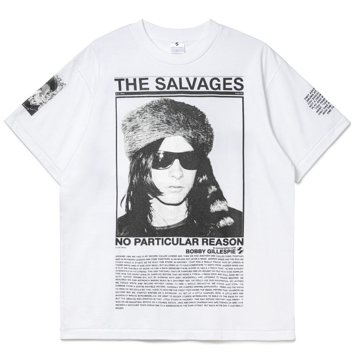 The Salvages x Bobby Gillespie No Particular Reason Tee | White