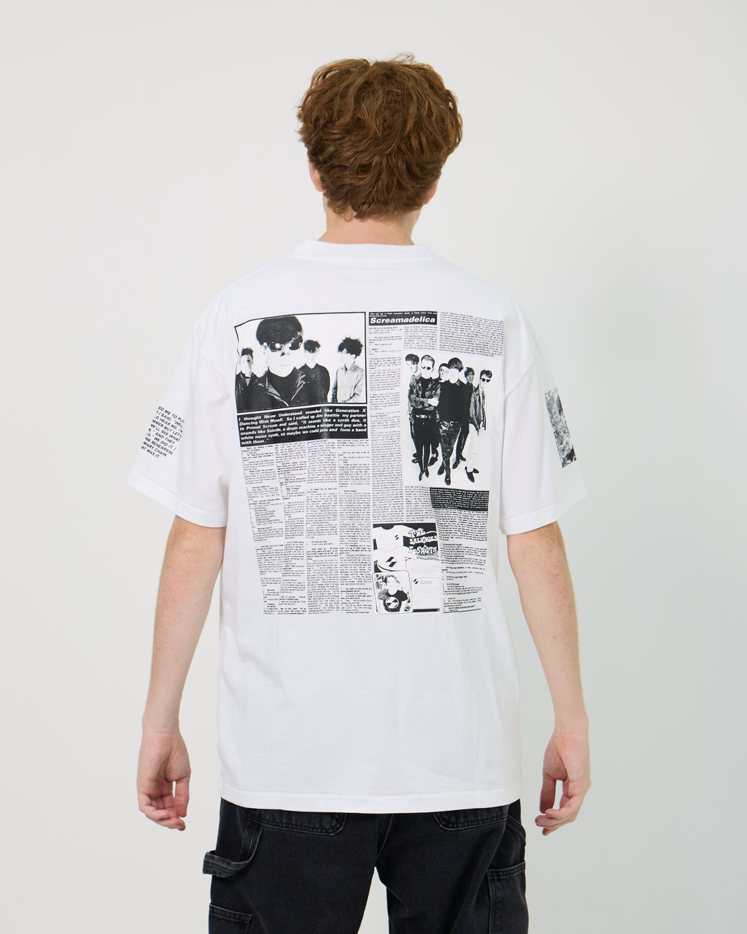 The Salvages x Bobby Gillespie No Particular Reason Tee | White