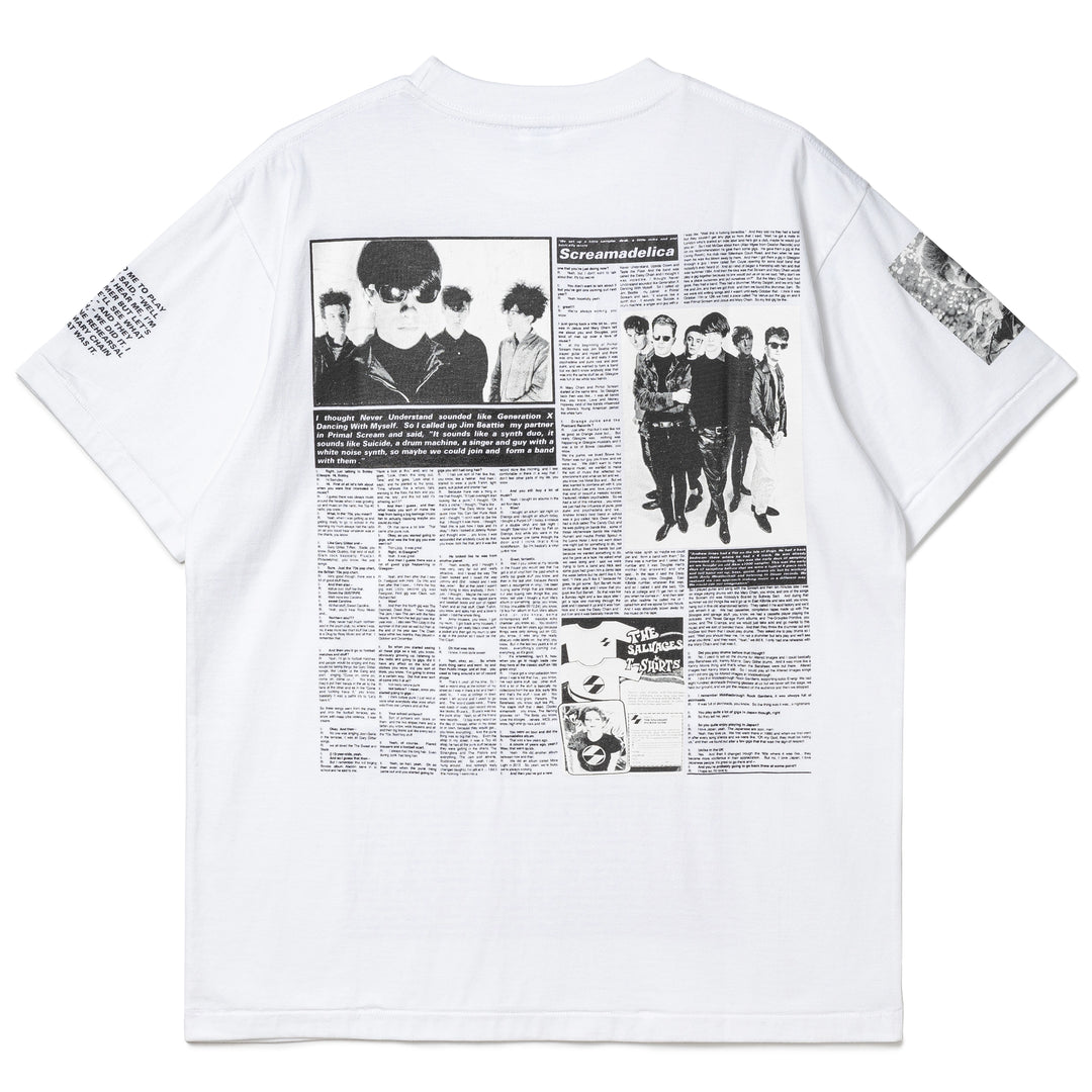 The Salvages x Bobby Gillespie No Particular Reason Tee | White