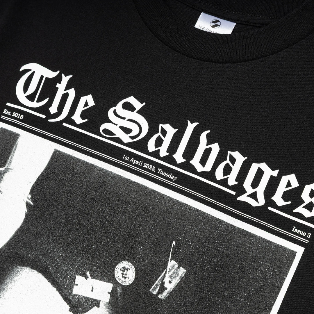 The Salvages x Sheet Noise No Particular Reason Tee | Black