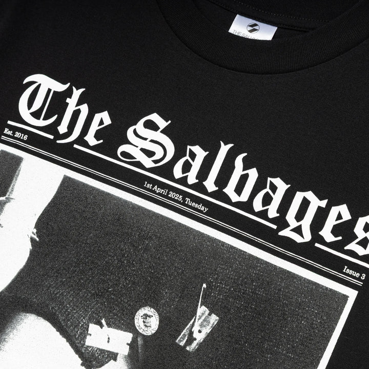 The Salvages x Sheet Noise No Particular Reason Tee | Black