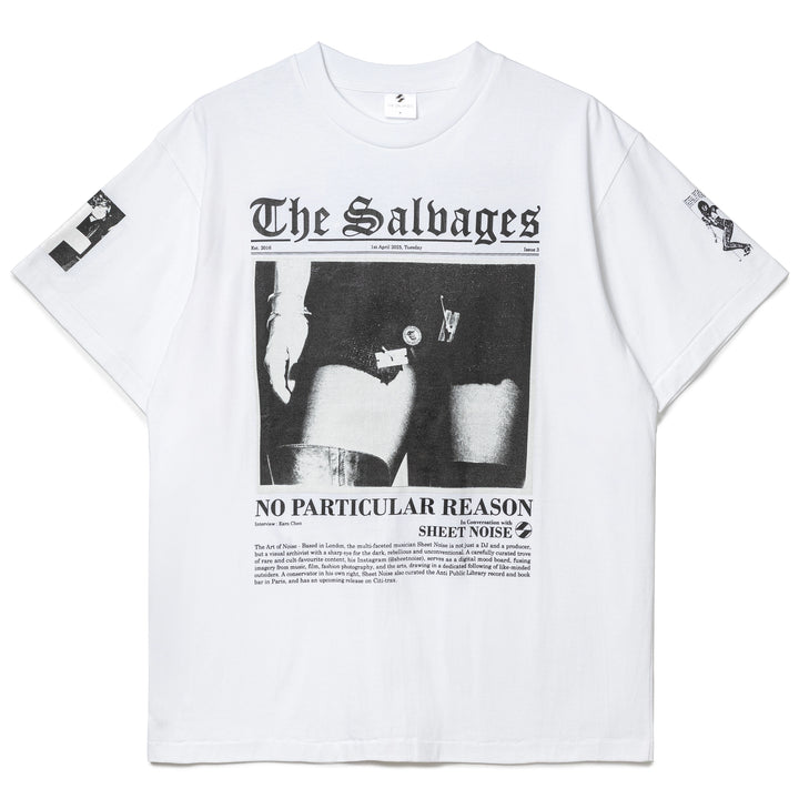 The Salvages x Sheet Noise No Particular Reason Tee | White