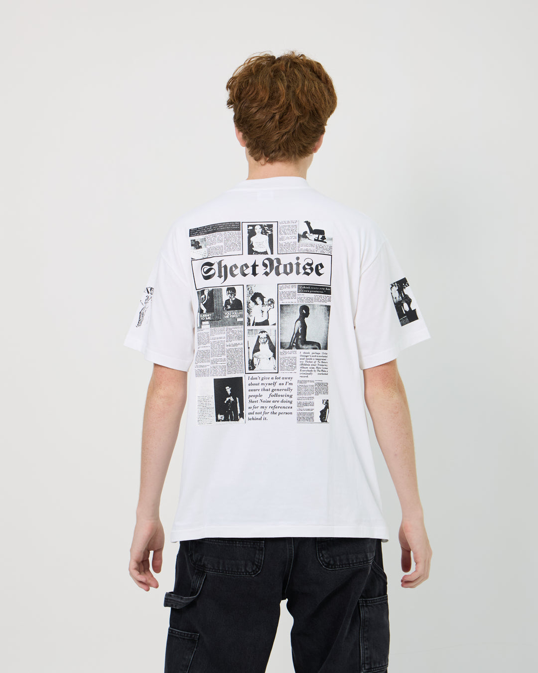 The Salvages x Sheet Noise No Particular Reason Tee | White