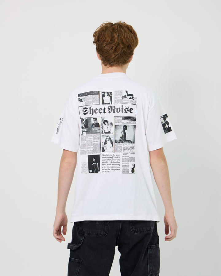 The Salvages x Sheet Noise No Particular Reason Tee | White