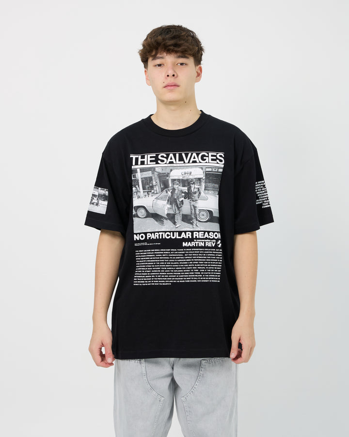The Salvages x Suicide No Particular Reason Tee | Black