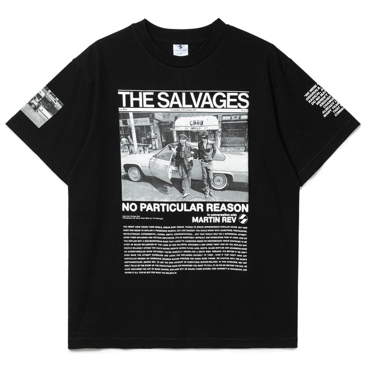 The Salvages x Suicide No Particular Reason Tee | Black