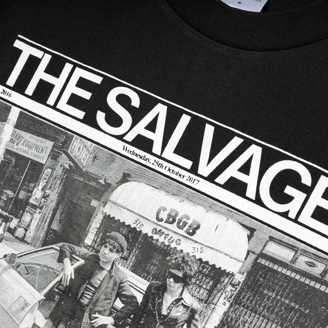 The Salvages x Suicide No Particular Reason Tee | Black
