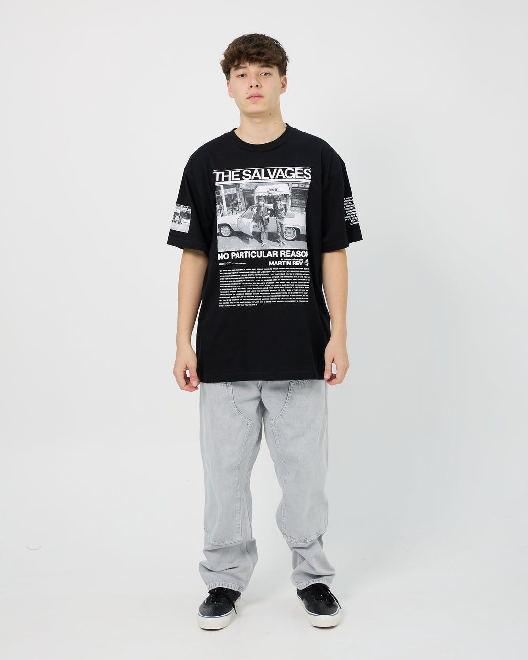 The Salvages x Suicide No Particular Reason Tee | Black