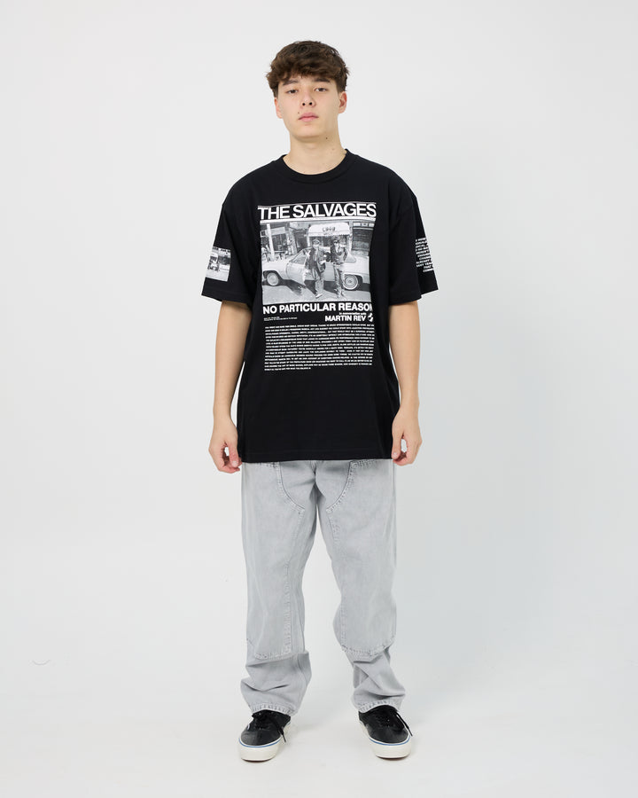 The Salvages x Suicide No Particular Reason Tee | Black