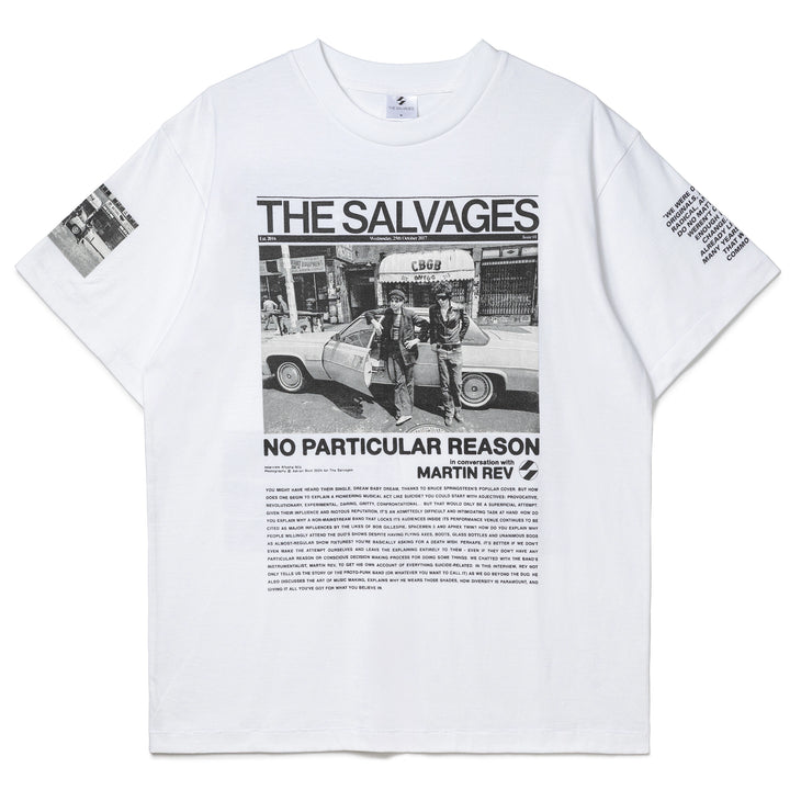 The Salvages x Suicide No Particular Reason Tee | White