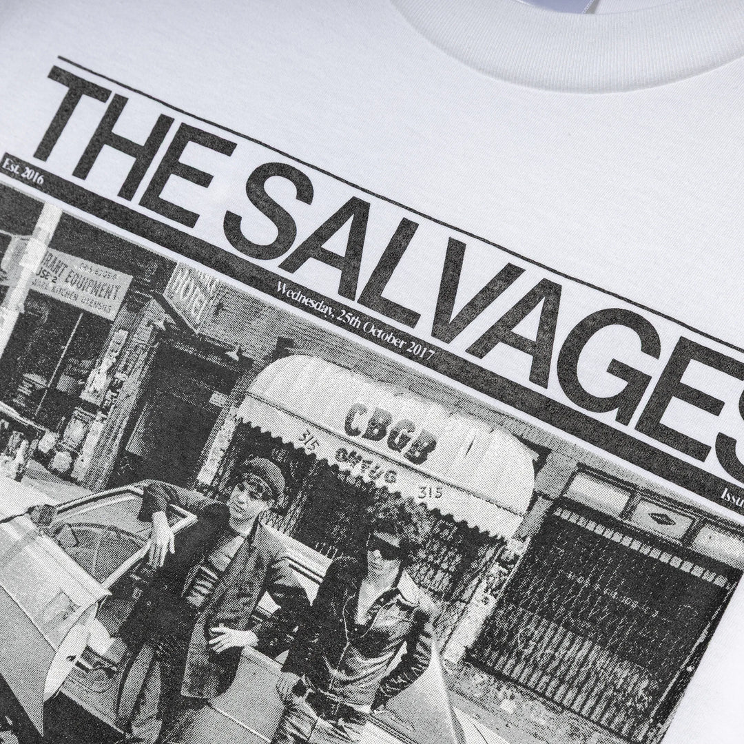 The Salvages x Suicide No Particular Reason Tee | White
