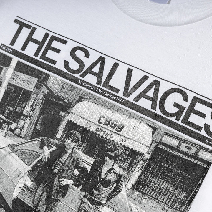 The Salvages x Suicide No Particular Reason Tee | White