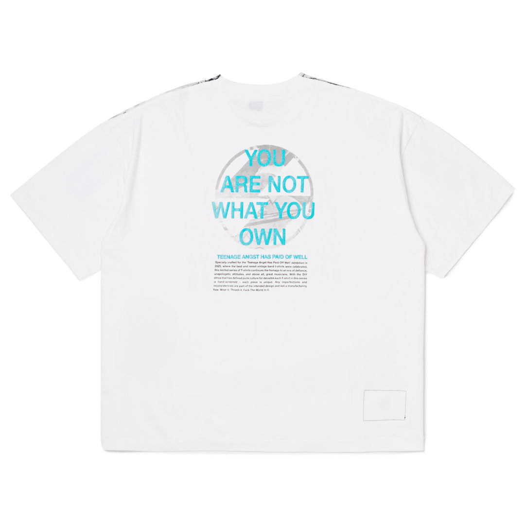 The Salvages x Teenage Angst Repeater OS Tee | White