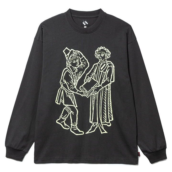 Bastarda Glow-In-The-Dark L/S Tee | Black